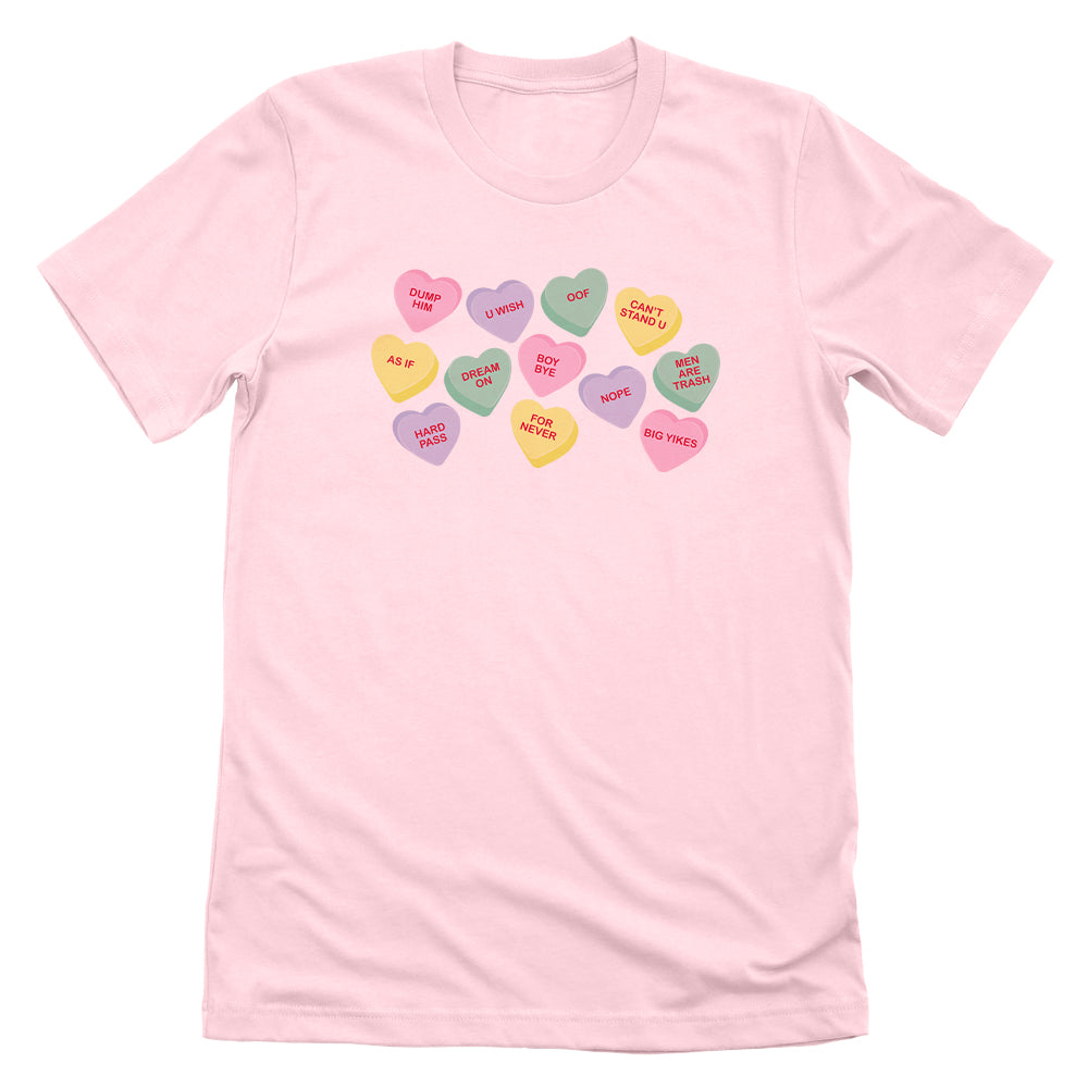 Anti-Valentine Candy Hearts