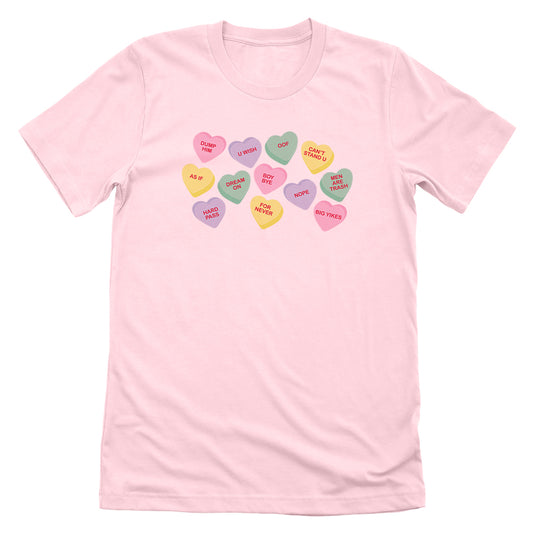 Anti-Valentine Candy Hearts