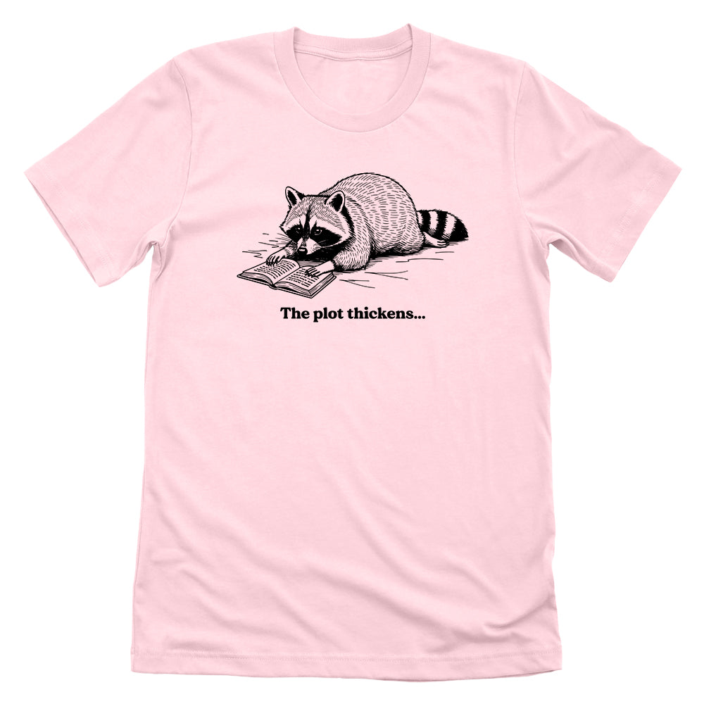 The Plot Thickens Raccoon (Front Print)
