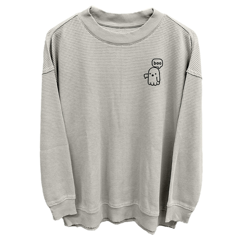 Boo Ghost Outline (Left Chest)