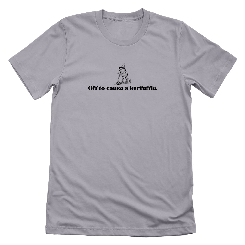 Off To Cause A Kerfuffle (Front Print)