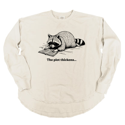 The Plot Thickens Raccoon (Front Print)
