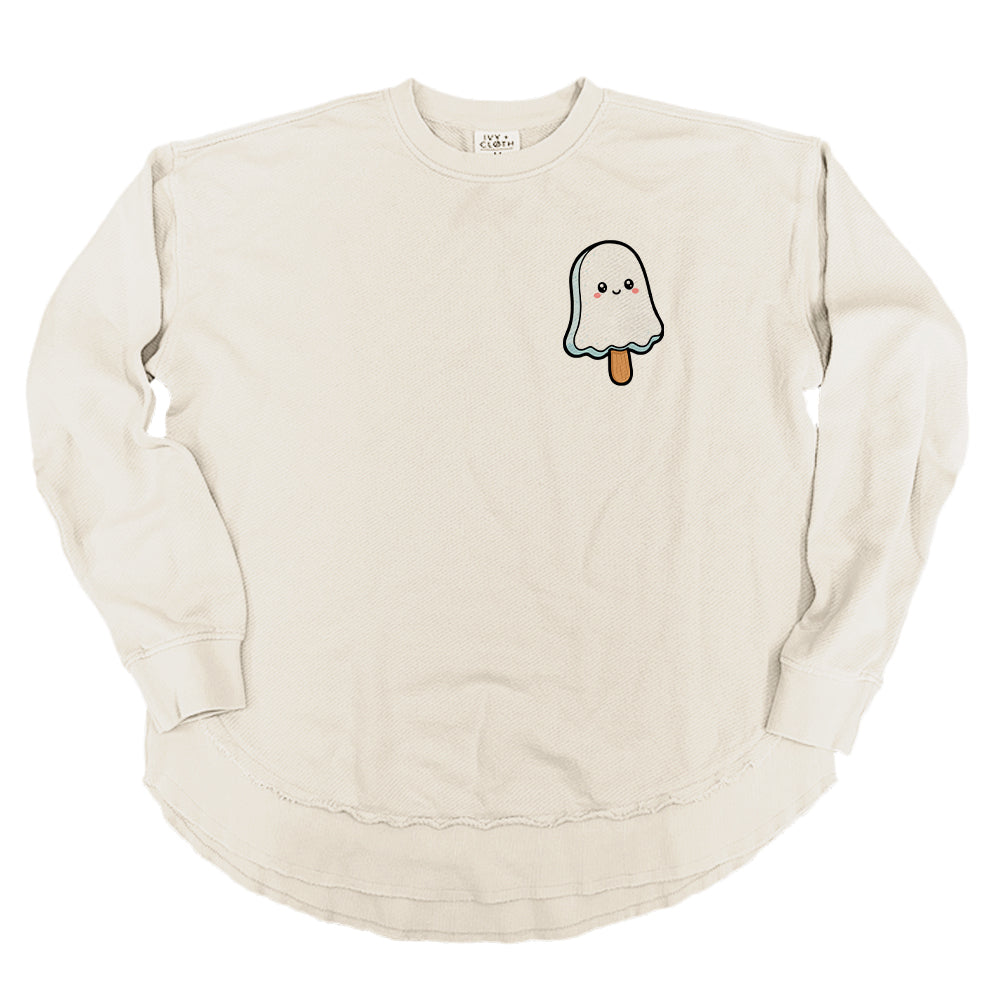Ghost Ice Cream Bar (Left Chest)