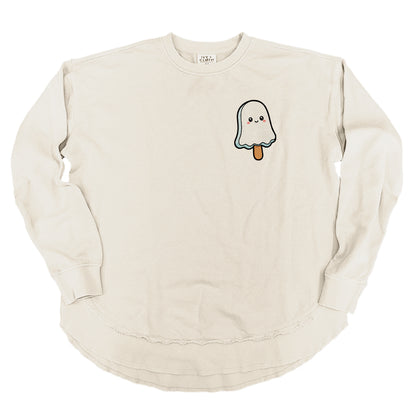 Ghost Ice Cream Bar (Left Chest)