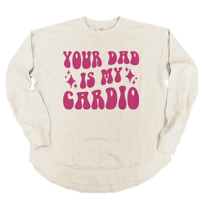 Your Dad Is My Cardio (Front Print)