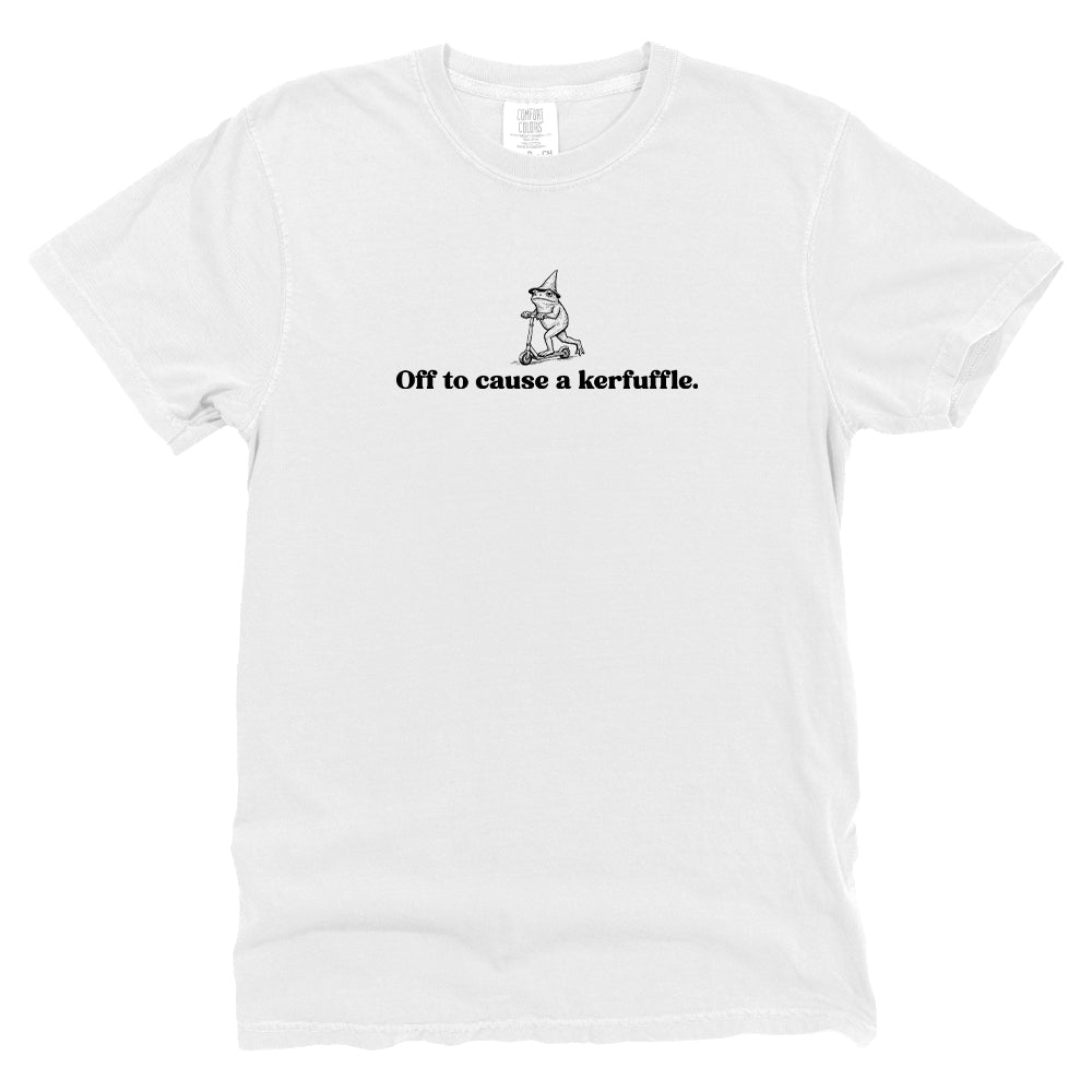 Off To Cause A Kerfuffle (Front Print)