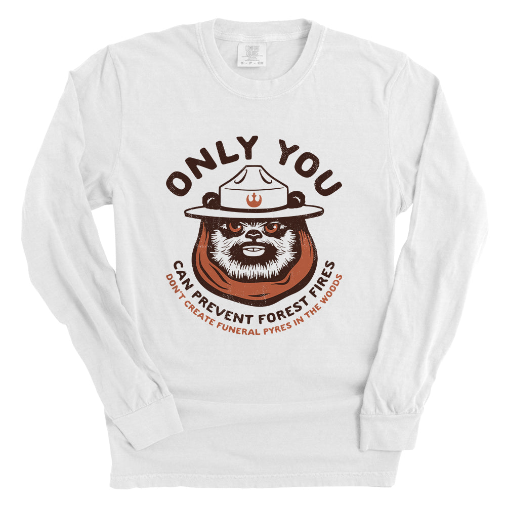 Only You Can Prevent Forest Fires Ewok