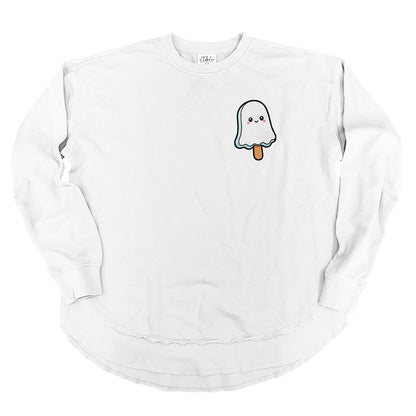 Ghost Ice Cream Bar (Left Chest)