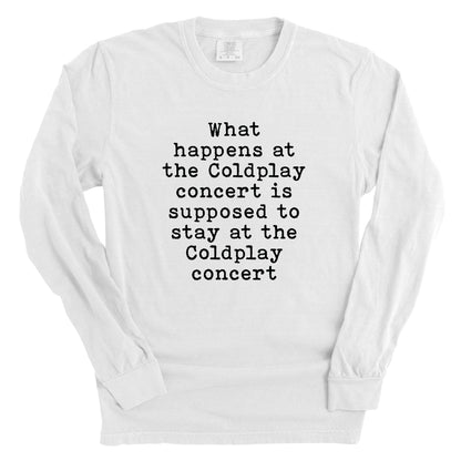 What Happens At The Coldplay Concert