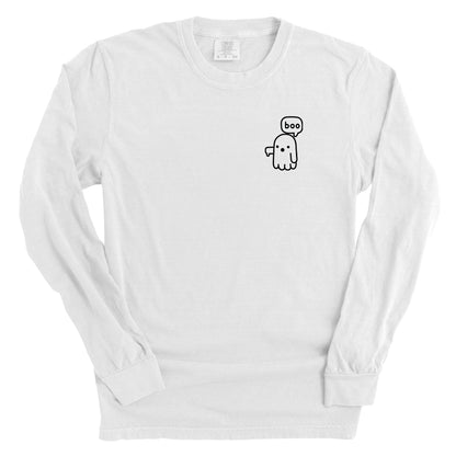 Boo Ghost Outline (Left Chest)