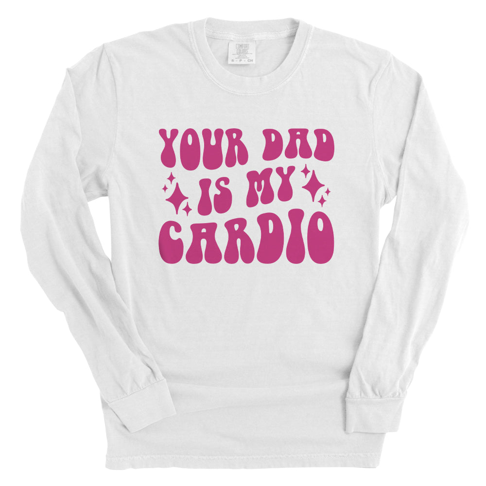 Your Dad Is My Cardio (Front Print)