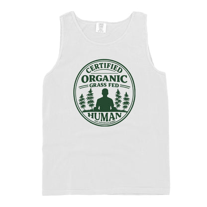 Certified Organic GrassFed Human Short Hair Dark Green