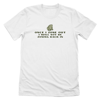 Once I Zone Out (Green) (Front Print)
