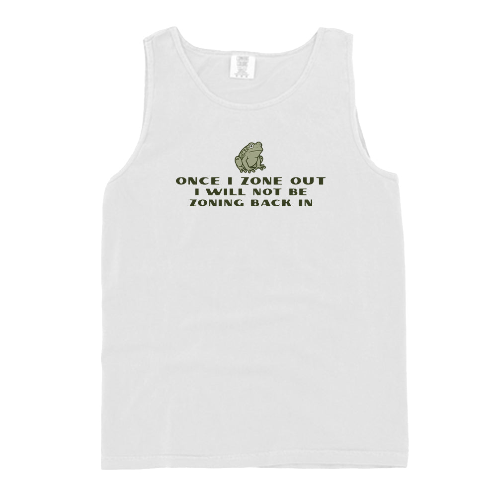 Once I Zone Out (Green) (Front Print)