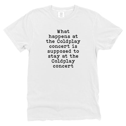 What Happens At The Coldplay Concert