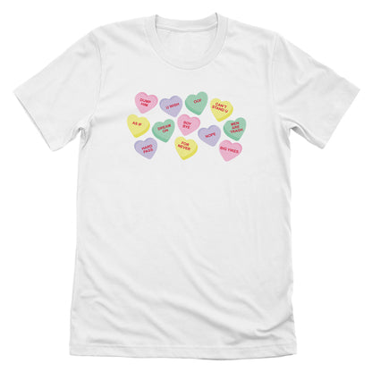 Anti-Valentine Candy Hearts