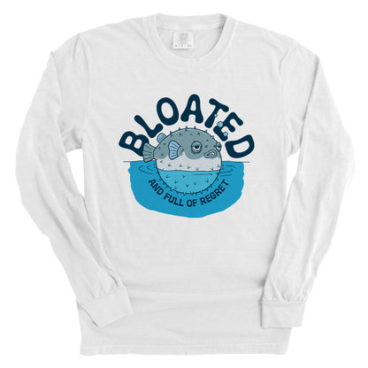 Bloated And Full Of Regret Pufferfish (Cerulean)