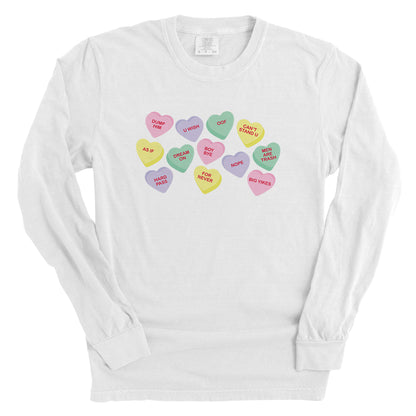 Anti-Valentine Candy Hearts