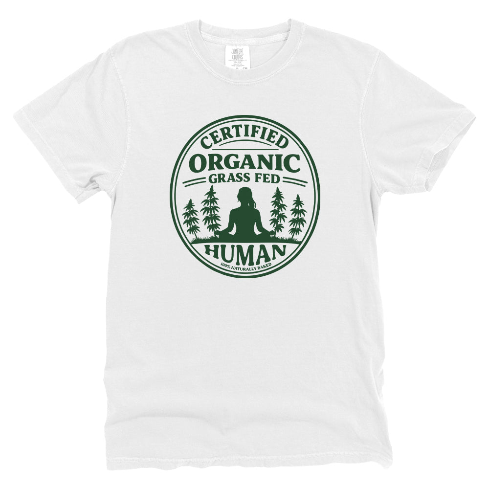 Certified Organic GrassFed Human Long Hair Dark Green