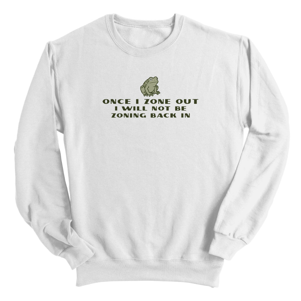 Once I Zone Out (Green) (Front Print)