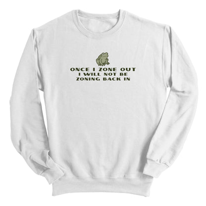 Once I Zone Out (Green) (Front Print)