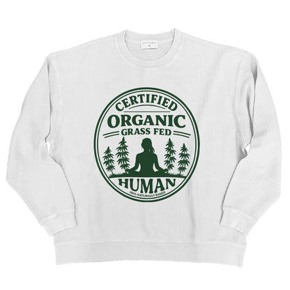 Certified Organic GrassFed Human Long Hair Dark Green