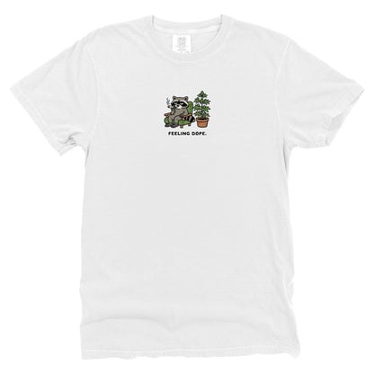 Feeling Dope Raccoon (Front Print)