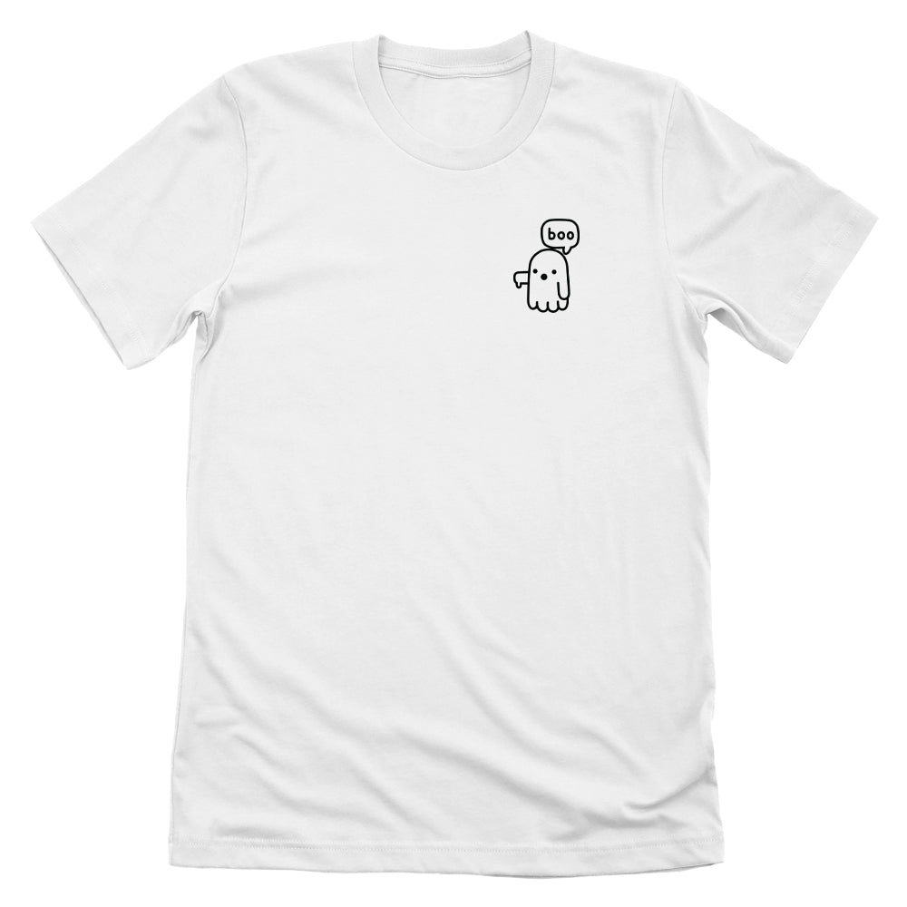 Boo Ghost Outline (Left Chest)