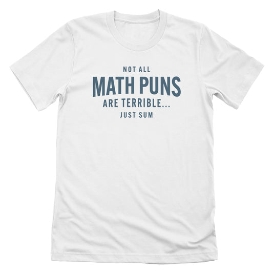 Not All Math Puns Are Terrible Just Sum