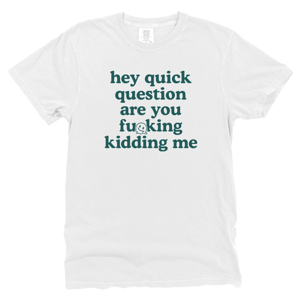 Hey Quick Question...