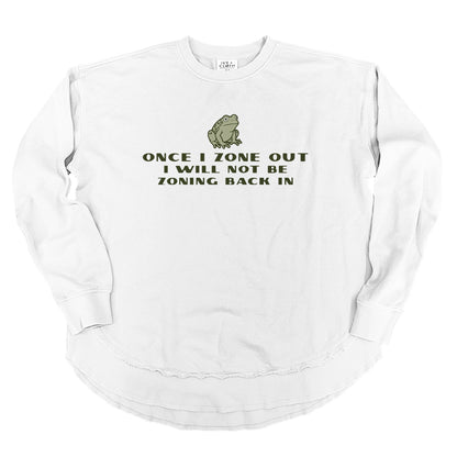 Once I Zone Out (Green) (Front Print)