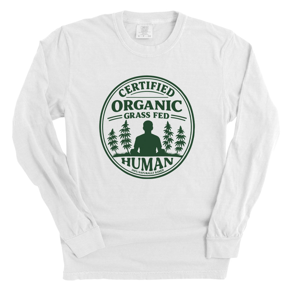 Certified Organic GrassFed Human Short Hair Dark Green