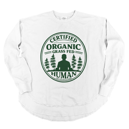 Certified Organic GrassFed Human Short Hair Dark Green