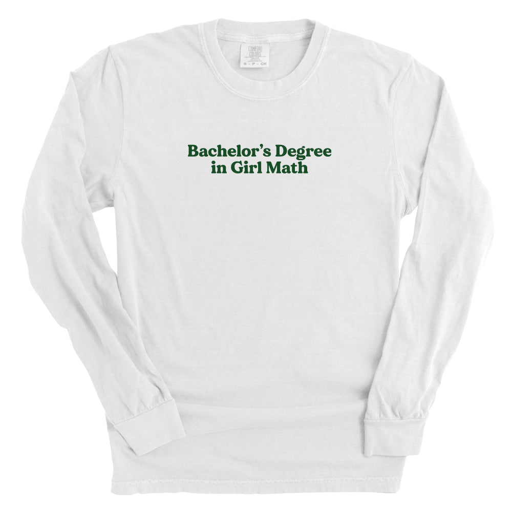 Bachelor's Degree In Girl Math