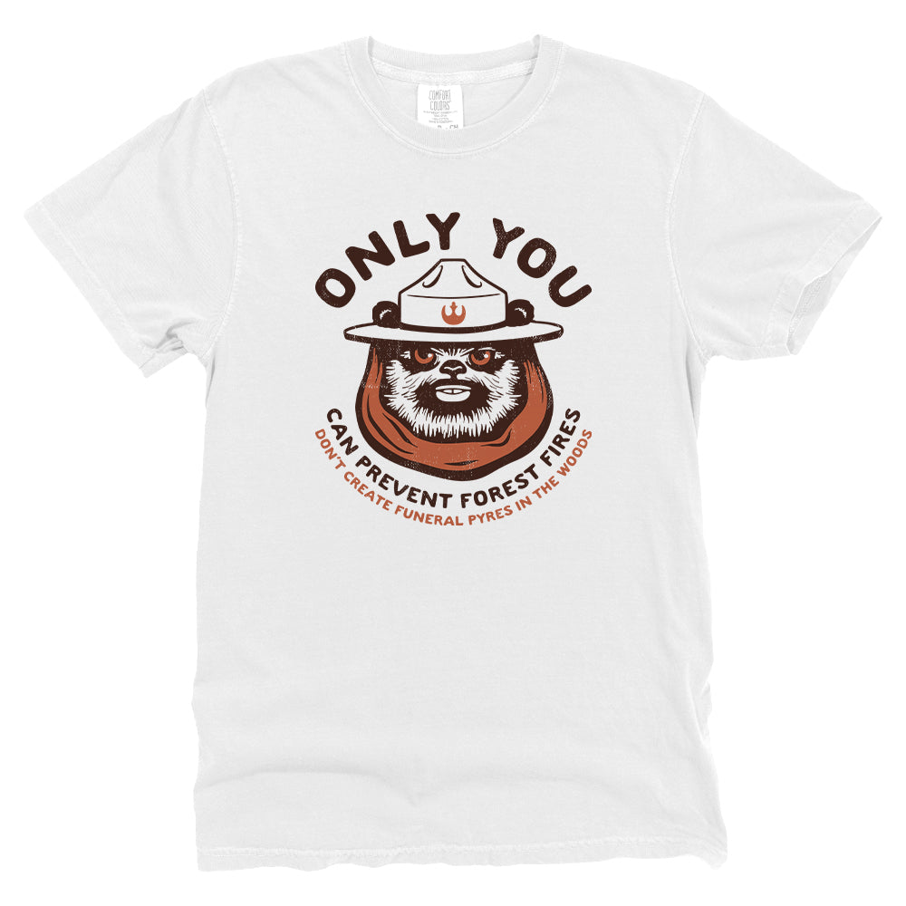 Only You Can Prevent Forest Fires Ewok