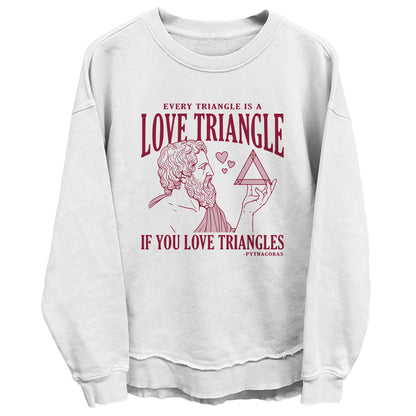 Every Triangle is a Love Triangle if you Love Triangles