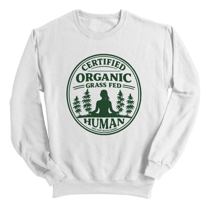 Certified Organic GrassFed Human Long Hair Dark Green