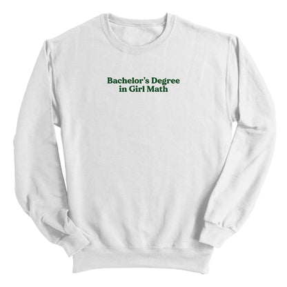 Bachelor's Degree In Girl Math