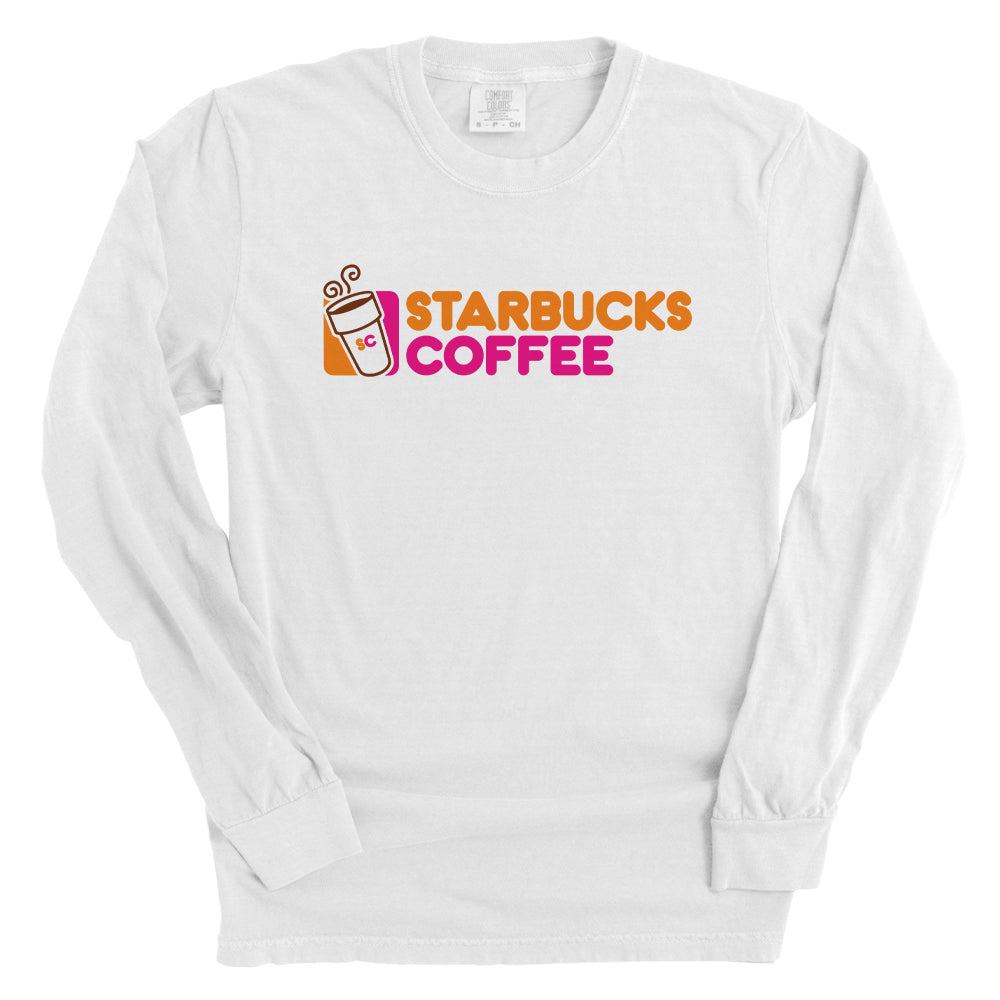 Starbucks Coffee Parody Logo