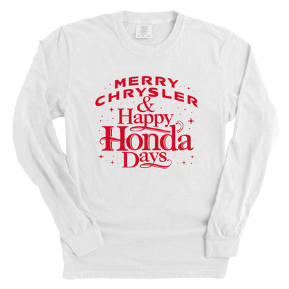 Merry Chrysler and Happy Honda Days