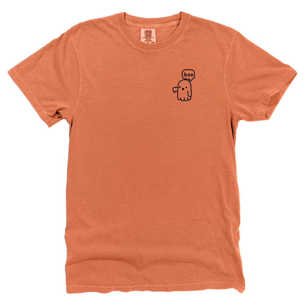 Boo Ghost Outline (Left Chest)