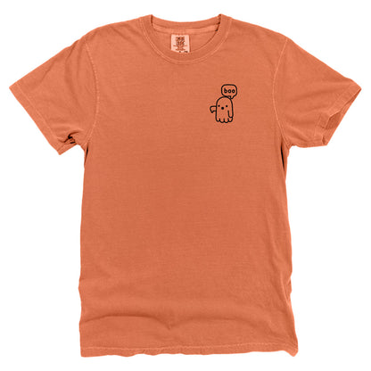Boo Ghost Outline (Left Chest)